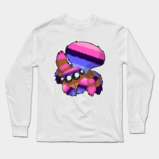 Omnisexual Peacock Spider Long Sleeve T-Shirt